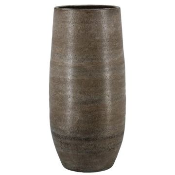 Grande vaso in ceramica VINKAS, con venature, bianco, 70cm, Ø32cm Grande vaso in ceramica VINKAS, con venature, bianco, 70cm, Ø32cm