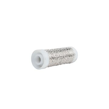 Filo OASIS® effetto bouillon, argento, 45 m, Ø 0,3 mm Filo OASIS® effetto bouillon, argento, 45 m, Ø 0,3 mm