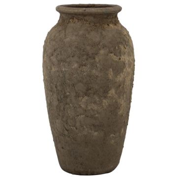 Vaso in ceramica SENTIF con texture, grigio, 50 cm, Ø 26 cm Vaso in ceramica SENTIF con texture, grigio, 50 cm, Ø 26 cm
