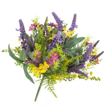 Bouquet estivo ERIFE lavanda ranuncolo, multicolore, 25cm, Ø20cm