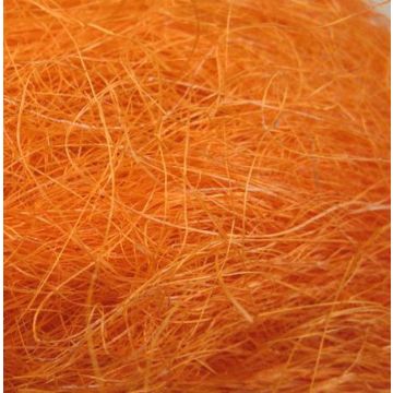 Fibra naturale di sisal GIUSEPPA, arancione, 20 g