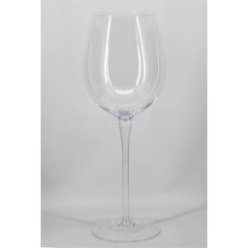 Bicchiere da vino XXL ROGER AIR con piedistallo, trasparente, 60 cm, Ø 23,1 cm