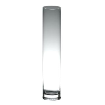 Vaso ornamentale cilindrico in vetro SANSA EARTH, trasparente, 30cm, Ø6cm Vaso ornamentale cilindrico in vetro SANSA EARTH, trasparente, 30cm, Ø6cm