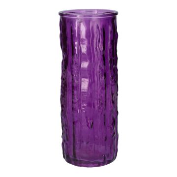 Vaso da fiori ANJANKA in vetro, viola scuro, 25 cm, Ø 9,5 cm Vaso da fiori ANJANKA in vetro, viola scuro, 25 cm, Ø 9,5 cm