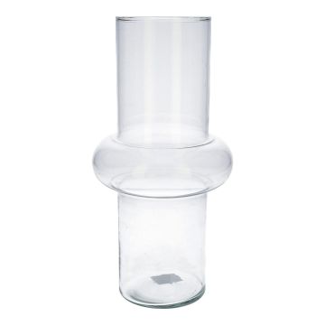 Vaso in vetro ELSABEA, riciclato, trasparente, 31 cm, Ø 15,1 cm