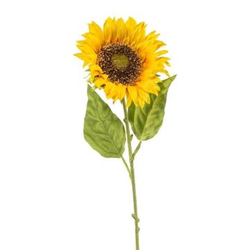Fiore artificiale di girasole NERKIN, giallo, 65cm, Ø13cm Fiore artificiale di girasole NERKIN, giallo, 65cm, Ø13cm