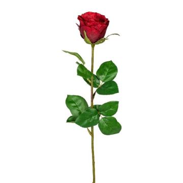 Fiore artificiale: rosa NORLAN, rosso, 70 cm, Ø 8 cm Fiore artificiale: rosa NORLAN, rosso, 70 cm, Ø 8 cm