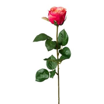 Fiore artificiale: rosa NORLAN, rosa-pesca, 70 cm, Ø 8 cm Fiore artificiale: rosa NORLAN, rosa-pesca, 70 cm, Ø 8 cm