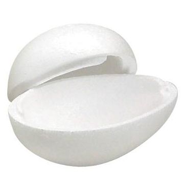 Uovo in polistirolo bianco KAYDENCE, cavo, 21cm
