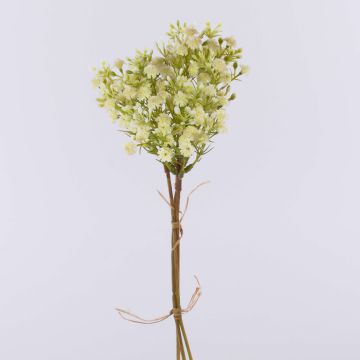 Mazzo di fiori artificiali di gipsofila CECILIA, bianco crema, 30 cm Mazzo di fiori artificiali di gipsofila CECILIA, bianco crema, 30 cm