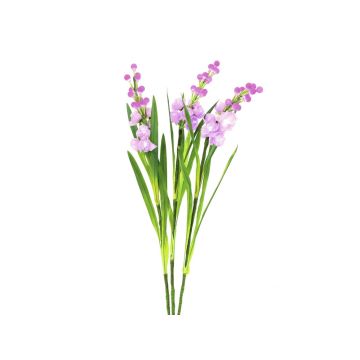 Fiore decorativo del delfinio AKSINJA, 3 pezzi, LED, rosa, 85 cm Fiore decorativo del delfinio AKSINJA, 3 pezzi, LED, rosa, 85 cm