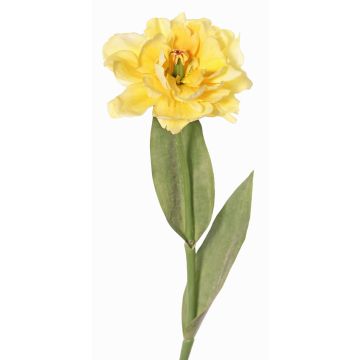 Tulipano a forma di pappagallo artificiale STEFANIE, giallo, 65 cm, Ø 14 cm Tulipano a forma di pappagallo artificiale STEFANIE, giallo, 65 cm, Ø 14 cm