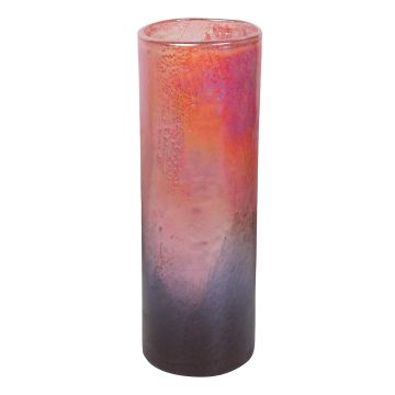 Vaso di vetro PEPA, multi-rosa-trasparente, 35cm, Ø12cm