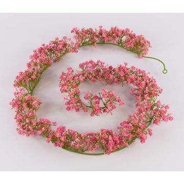 Ghirlanda artificiale di gipsofila LITAGO, rosa-fucsia, 180 cm Ghirlanda artificiale di gipsofila LITAGO, rosa-fucsia, 180 cm