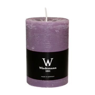 Candela a colonna AURORA, malva, 10cm, Ø6,8cm, 42h - Made in Germany Candela a colonna AURORA, malva, 10cm, Ø6,8cm, 42h - Made in Germany