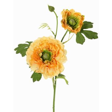 Ranuncolo artificiale SAGARA, albicocca-verde, 45cm, Ø5-9cm Ranuncolo artificiale SAGARA, albicocca-verde, 45cm, Ø5-9cm