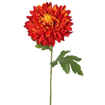Fiore artificiale di crisantemo DELPHINA, arancione scuro, 65 cm, Ø 14 cm Fiore artificiale di crisantemo DELPHINA, arancione scuro, 65 cm, Ø 14 cm
