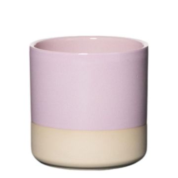Portafiori in ceramica AUGUSTIN, effetto dip-dye, rosa pallido-beige, 10cm, Ø10cm Portafiori in ceramica AUGUSTIN, effetto dip-dye, rosa pallido-beige, 10cm, Ø10cm
