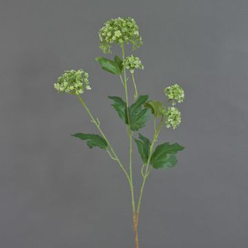 Ramo di viburno sintetico TENSHI, verde, 90cm, Ø5-10cm