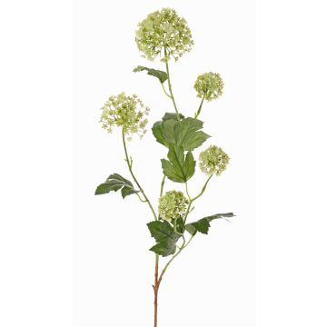 Ramo di viburno sintetico TENSHI, verde, 90cm, Ø5-10cm