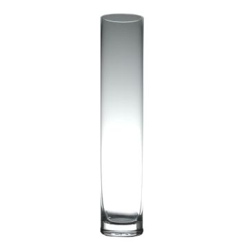 Vaso ornamentale cilindrico in vetro SANSA EARTH, trasparente, 35cm, Ø6cm Vaso ornamentale cilindrico in vetro SANSA EARTH, trasparente, 35cm, Ø6cm