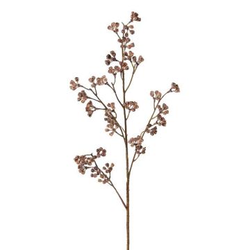 Ramo artificiale di eucalipto FRULIN con frutti, rosa scuro, 80 cm Ramo artificiale di eucalipto FRULIN con frutti, rosa scuro, 80 cm