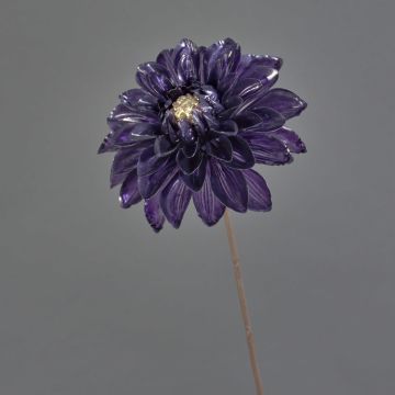 Dalia artificiale LEOLANI, glamour-viola scuro-elettrum, 60 cm, Ø 15 cm Dalia artificiale LEOLANI, glamour-viola scuro-elettrum, 60 cm, Ø 15 cm
