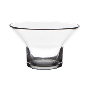 Grande vaso per candele SARINYA, trasparente, 6cm, Ø10cm