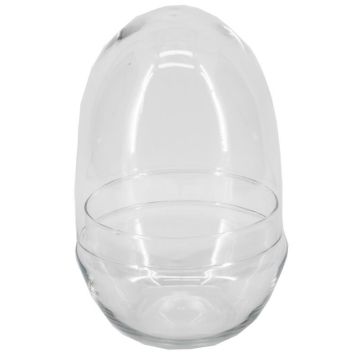 Campana di vetro JAMAE, trasparente, 19,5 cm, Ø 12,5 cm Campana di vetro JAMAE, trasparente, 19,5 cm, Ø 12,5 cm