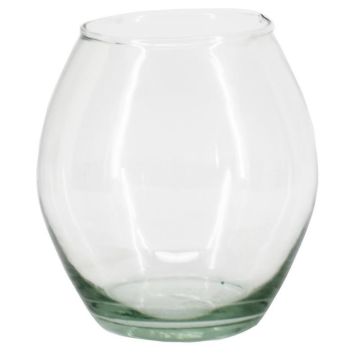 Vaso da fiori CARADOC, vetro, trasparente, 12cm, Ø12cm