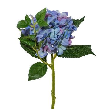 Fiore sintetico ortensia VOSTE, blu-lilla, 45cm, Ø16cm Fiore sintetico ortensia VOSTE, blu-lilla, 45cm, Ø16cm