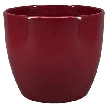 Piccolo vaso da fiori TEHERAN BASAR, ceramica, rosso vino, 8,5cm, Ø10,5cm Piccolo vaso da fiori TEHERAN BASAR, ceramica, rosso vino, 8,5cm, Ø10,5cm