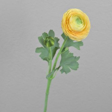 Ranuncolo artificiale CADISS, giallo, 50 cm, Ø 7,5 cm Ranuncolo artificiale CADISS, giallo, 50 cm, Ø 7,5 cm