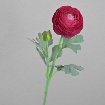Ranuncolo artificiale CADISS, rosa shocking, 50 cm, Ø 7,5 cm Ranuncolo artificiale CADISS, rosa shocking, 50 cm, Ø 7,5 cm