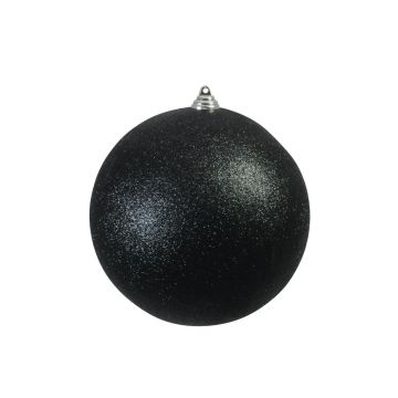 Pallina di Natale CANELA, glitter, nero, Ø20cm Pallina di Natale CANELA, glitter, nero, Ø20cm
