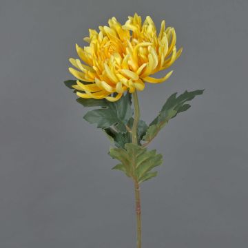 Fiore decorativo Crisantemo LINGYUN, giallo-arancione, 65 cm, Ø 16 cm Fiore decorativo Crisantemo LINGYUN, giallo-arancione, 65 cm, Ø 16 cm