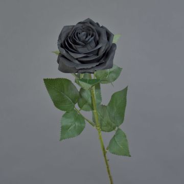 Rosa artificiale KAILIN, nera, 65 cm, Ø 9 cm Rosa artificiale KAILIN, nera, 65 cm, Ø 9 cm