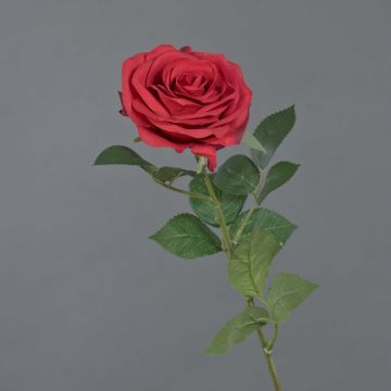 Rosa artificiale KAILIN, rossa, 65 cm, Ø 9 cm Rosa artificiale KAILIN, rossa, 65 cm, Ø 9 cm