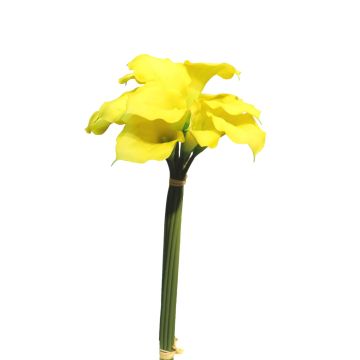 Mazzo di calle in plastica YONGHENG, giallo-verde, 45 cm, Ø 25 cm