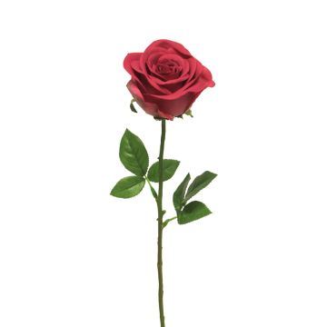 Rosa artificiale RUYUN, rosa acceso, 45 cm, Ø 8 cm Rosa artificiale RUYUN, rosa acceso, 45 cm, Ø 8 cm