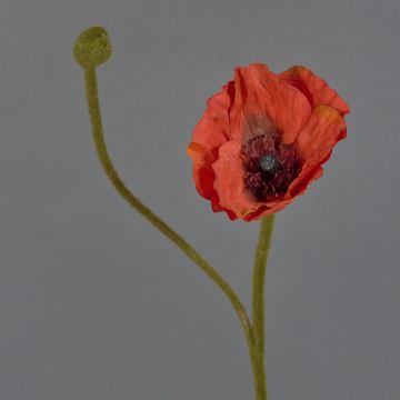 Fiore decorativo papavero YILAN, rosso, 60 cm, Ø 12 cm Fiore decorativo papavero YILAN, rosso, 60 cm, Ø 12 cm