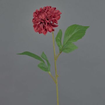 Fiore artificiale dalia WANRU, rosso scuro, 50 cm, Ø 9 cm Fiore artificiale dalia WANRU, rosso scuro, 50 cm, Ø 9 cm
