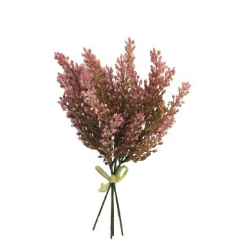 Mazzo di erica sintetico LINGXIN, fucsia, 25cm