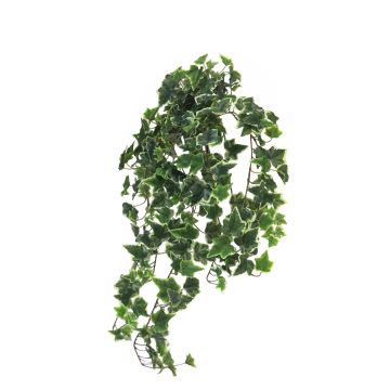 Rametto di edera artificiale LANSHUO su stelo, verde-bianco, 100 cm