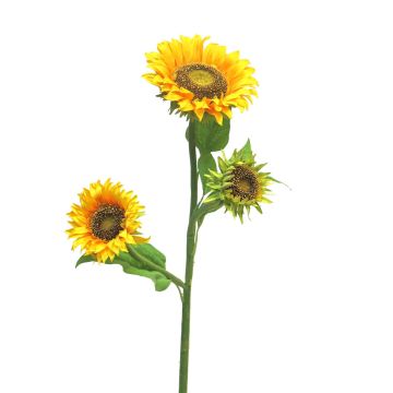 Ramo artificiale di girasole HELINYU, giallo, 85 cm Ramo artificiale di girasole HELINYU, giallo, 85 cm