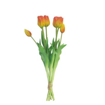 Mazzo di tulipani in tessuto LONA, giallo-arancio, 45 cm, Ø 15 cm Mazzo di tulipani in tessuto LONA, giallo-arancio, 45 cm, Ø 15 cm