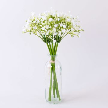 Mazzo di gypsophila in tessuto CECILIA, bianco, 30cm, Ø17cm Mazzo di gypsophila in tessuto CECILIA, bianco, 30cm, Ø17cm