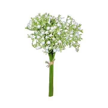 Mazzo di gypsophila in tessuto CECILIA, bianco, 30 cm, Ø 17 cm Mazzo di gypsophila in tessuto CECILIA, bianco, 30 cm, Ø 17 cm