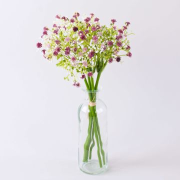 Mazzo di gipsofila in tessuto CECILIA, fucsia, 30cm, Ø17cm Mazzo di gipsofila in tessuto CECILIA, fucsia, 30cm, Ø17cm