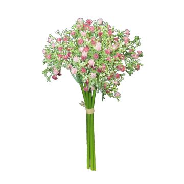 Mazzo di gipsofila in tessuto CECILIA, rosa, 30 cm, Ø 17 cm Mazzo di gipsofila in tessuto CECILIA, rosa, 30 cm, Ø 17 cm